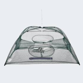 Fishing Trap with 4 openings PopUp - green 72x72 cm