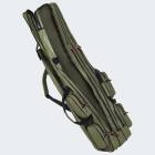Rod Bag - 3 inner compartments rise - olive