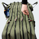 Rod Bag - 4 inner compartments rise - olive - 210 cm