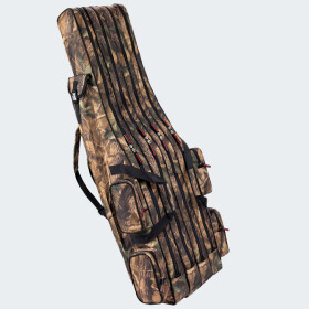 Rod Bag - 4 inner compartments rise - camouflage - 170 cm