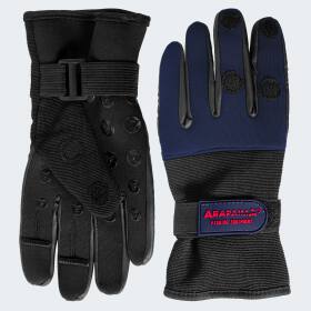 Neoprene Fishing Gloves wizard - navy/black L
