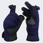Neoprene Fishing Gloves spin - navy 
