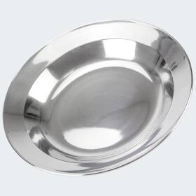 Deep Plate - stainless steel - 4 pieces