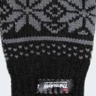 Thinsulate® Gloves - black with pattern