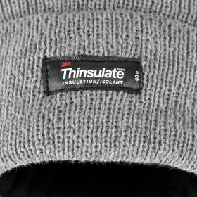Thinsulate&reg; Knitted Beanie - grey