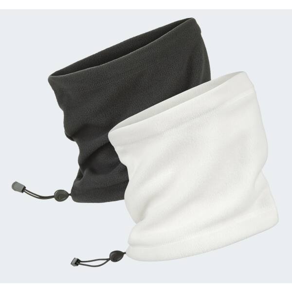 Fleece Loop Scarf scarf - white/anthracite