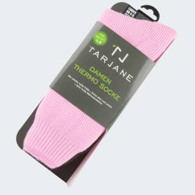 Womens Thermal Socks fleecy - anthracite/rose - OneSize 36/41