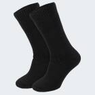Womens Thermal Socks fleecy - black/pink - OneSize 36/41