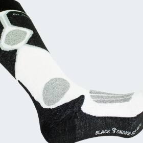 Functional Ski Socks high protection - black/white - 47/50