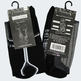 Functional Ski Socks high protection - black/anthracite - 47/50