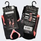 Functional Ski Socks high protection - black/coral - 35/38