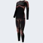 Womens Functional Underwear Set viper - black/coral