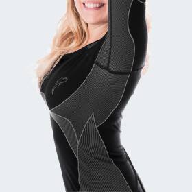 Womens Functional Underwear Set viper - black/grey