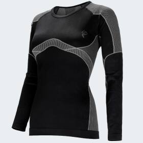 Womens Thermal Athletic Shirt viper - black/grey - S/M