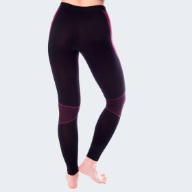 Womens Thermal Athletic Pants viper - black/pink