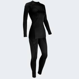 Womens Thermal Athletic Underwear Set cobra - black - L/XL