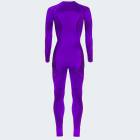 Womens Thermal Athletic Underwear Set cobra - purple