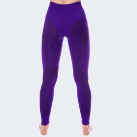 Womens Thermal Athletic Pants cobra - purple
