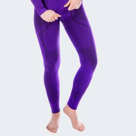 Womens Thermal Athletic Pants cobra - purple - S/M