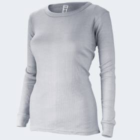 Damen Thermounterhemd cozy - Grau M 1er Set