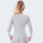 Womens Thermal Shirt cozy - grey - L - Set of 1
