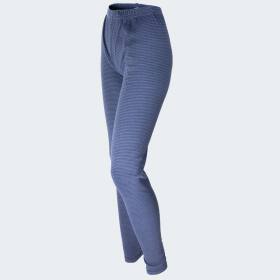 Womens Thermal Pants ringel - blue