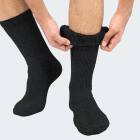 Mens Thermal Socks fleecy - black - OneSize 41/46