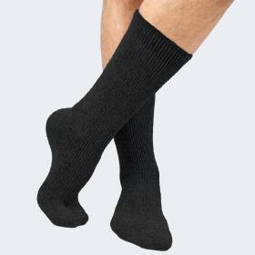 Mens Thermal Socks fleecy - black - OneSize 41/46 - Set of 1