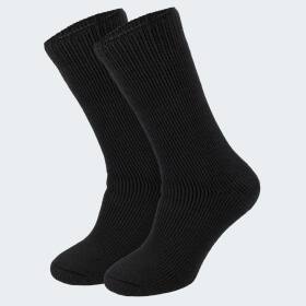 Mens Thermal Socks fleecy - black/anthracite - OneSize 41/46