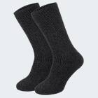 Mens Thermal Socks fleecy - black/anthracite - OneSize 41/46
