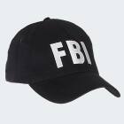 Agenten Kostüm - Einsatzweste und Baseball Cap FBI - Schwarz