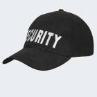 Agent Costume - Vest with Patch and Baseball Cap SECURITY - black XL/XXL