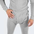 Menss Long Johns Thermal Underwear Set cushy - grey M 1er Set