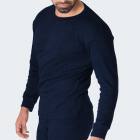 Mens Thermal Shirt cushy - blue - XL - Set of 1