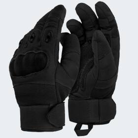 TactiPro Handschuhe mit Knöchelschutz und Belüftungssystem - Schwarz - XL