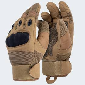 TactiPro Handschuhe mit Knöchelschutz und Belüftungssystem - Coyote