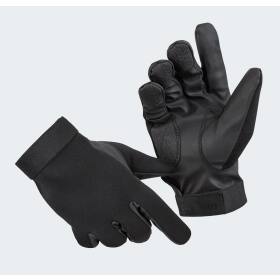 Neopren Kevlar Handschuhe mit Schnittschutz - Schwarz