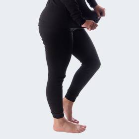 Ladies Thermal Pants cozy - black XL 3er Set