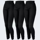 Ladies Thermal Pants cozy - black XL 3er Set