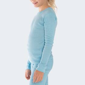 Kinder Thermounterhemd cuddle - Hellblau