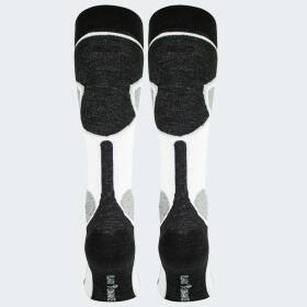 Skisocks high protection 2 pair - Black/White 39/42