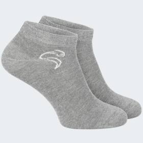 Basic Sneaker Socken smooth style 3 Paar - Anthrazit/Grau/Hellgrau