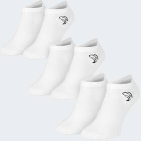 Basic Sneaker Socken smooth style 3 Paar - Weiß