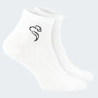 Basic Quarter Sneaker Socken pure comfort 3 Paar - Weiß/Rosa/Aprikot