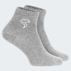 Basic Quarter Sneaker Socken pure comfort 3 Paar - Anthrazit/Grau/Hellgrau