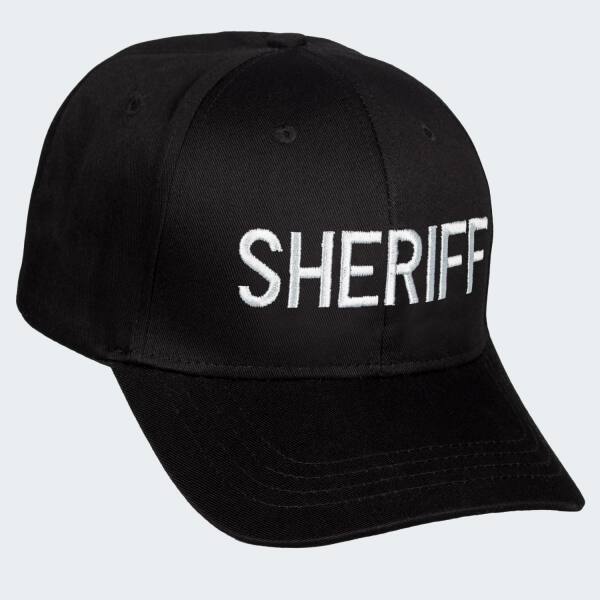 Baseball Cap SHERIFF - Schwarz