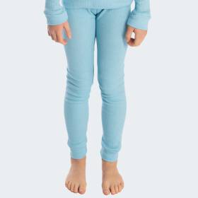 Kids Thermal Underpants cuddle 2 pcs. - Lightblue/Black
