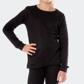 Kids Thermal Shirt cuddle 2 pcs. - Black