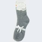 Ladies Cozy Socks 2 Pairs - Grey/Brown OneSize