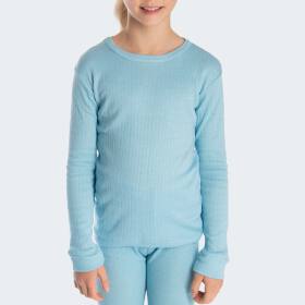 Kids Thermal Undershirt cuddle 3 pcs. - Grey/Lightblue/Black